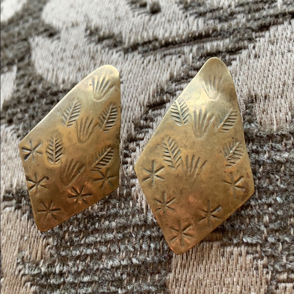 Vintage Metal Earrings